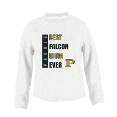 Peddie Falcons Best Falcon Mom Women's Sweatshirt