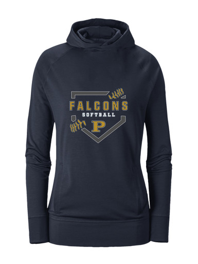 Peddie Falcons Softball #2 Women's Hoodie