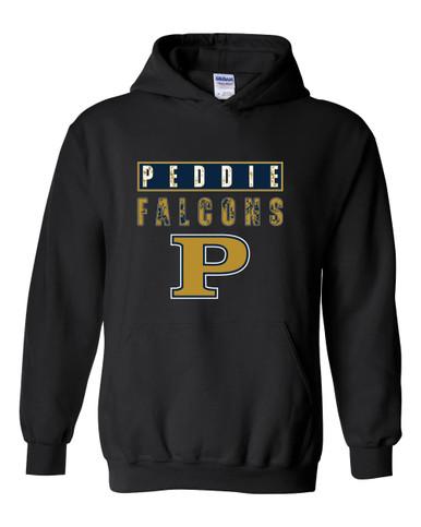 Peddie Falcons Mascot #9 Men's Hoodie