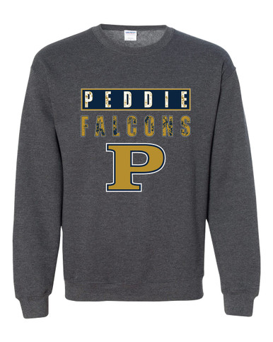 Peddie Falcons Mascot #9 Men's Sweatshirt