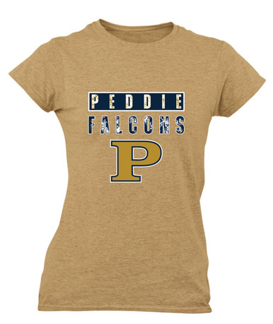 Peddie Falcons Mascot #9 Women's Premium SS T-Shirt