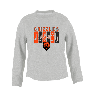 California Grizzlies Band # 2 Women's Sweatshirt