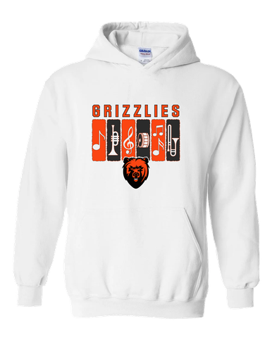 California Grizzlies Band # 2 Men's Hoodie