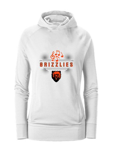 California Grizzlies Band # 3 Women's Hoodie