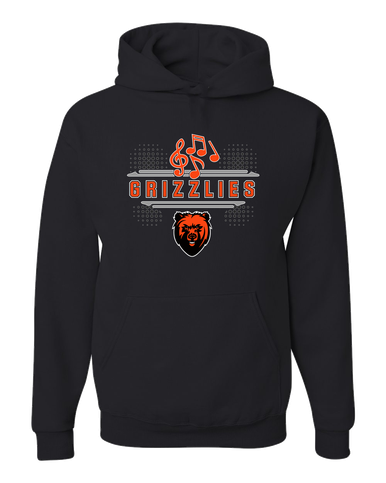 California Grizzlies Band # 3 Men's Premium Hoodie