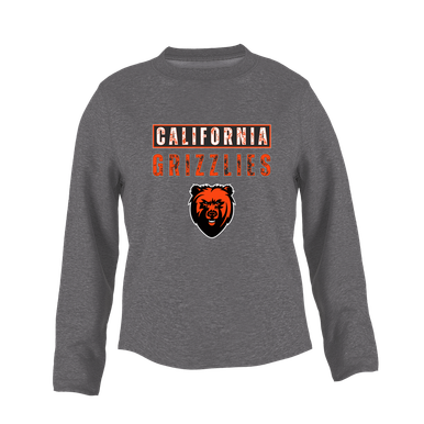 California Grizzlies Mascot #9 Women's Sweatshirt