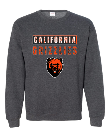 California Grizzlies Mascot #9 Men's Sweatshirt