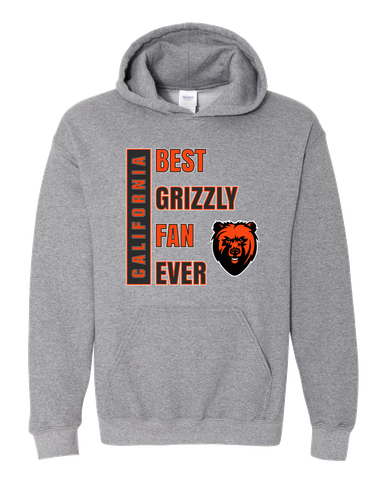 California Grizzlies Best Grizzly Fan Men's Hoodie