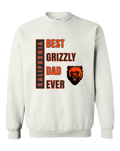 California Grizzlies Best Grizzly Dad Men's Sweatshirt