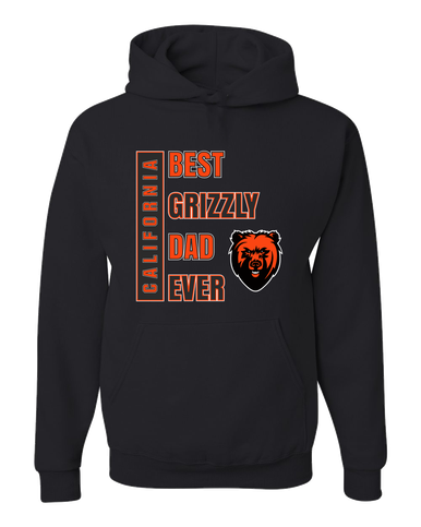 California Grizzlies Best Grizzly Dad Men's Premium Hoodie