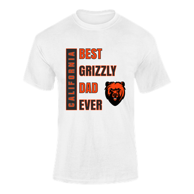 California Grizzlies Best Grizzly Dad Men's SS T-Shirt