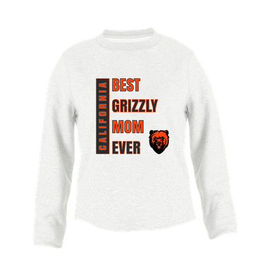 California Grizzlies Best Grizzly Mom Women's Sweatshirt