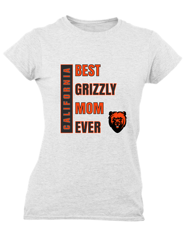 California Grizzlies Best Grizzly Mom Women's Premium SS T-Shirt