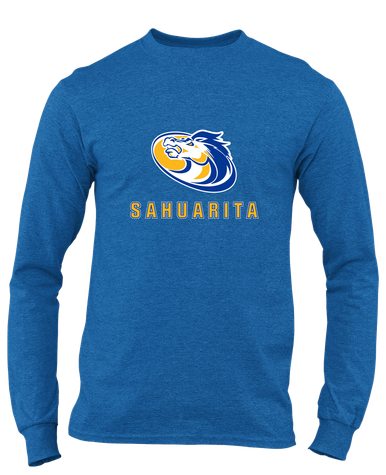 Sahuarita Mustangs Mascot #2 Men's Premium LS T-Shirt