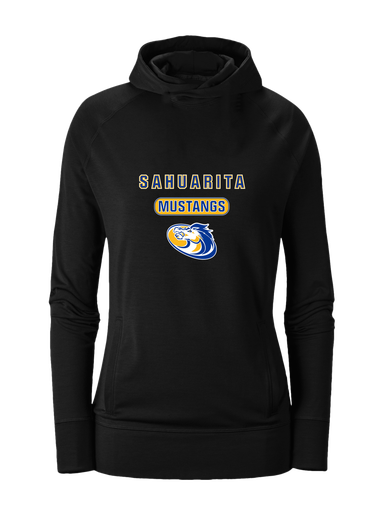 Sahuarita Mustangs Mascot #3 Women's Hoodie