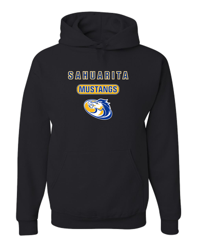 Sahuarita Mustangs Mascot #3 Men's Premium Hoodie