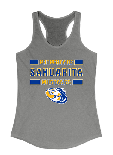Sahuarita Mustangs Property Of Women's Tank Top