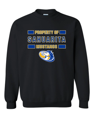 Sahuarita Mustangs Property Of Men's Sweatshirt
