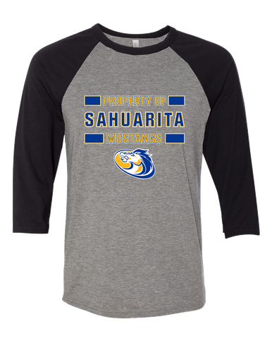 Sahuarita Mustangs Property Of Women's Baseball T-Shirt
