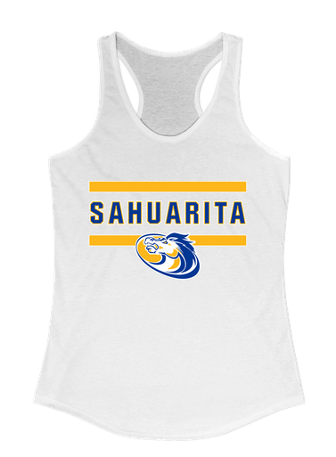 Sahuarita Mustangs Mascot #4 Women's Tank Top