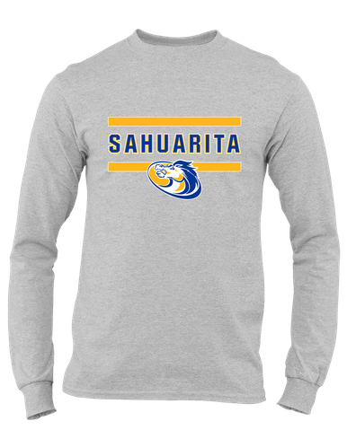 Sahuarita Mustangs Mascot #4 Men's Premium LS T-Shirt