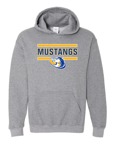 Sahuarita Mustangs Mascot #5 Men's Hoodie