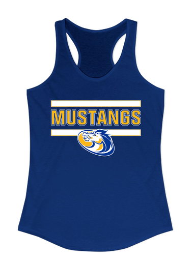 Sahuarita Mustangs Mascot #5 Women's Tank Top