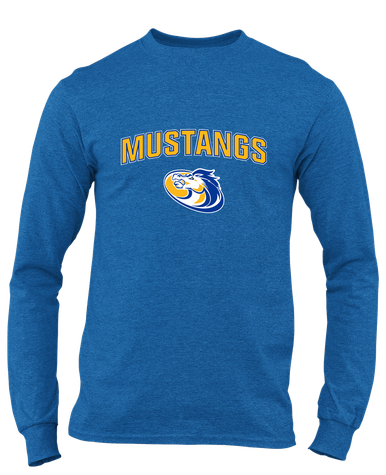 Sahuarita Mustangs Mascot #6 Men's Premium LS T-Shirt