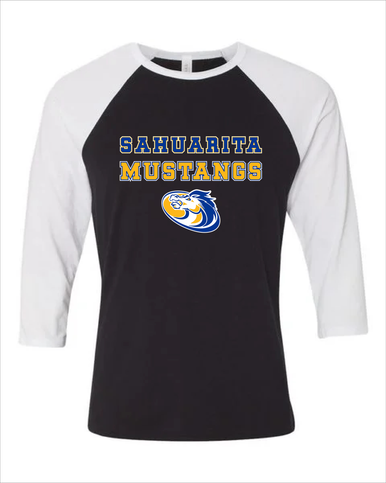 Sahuarita Mustangs Spirit Men's Baseball T-Shirt