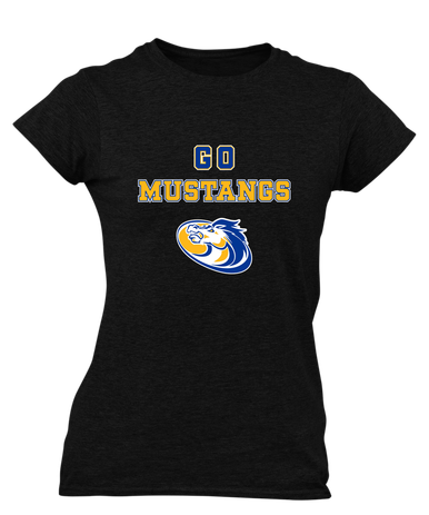 Sahuarita Mustangs Go Team Women's Premium SS T-Shirt