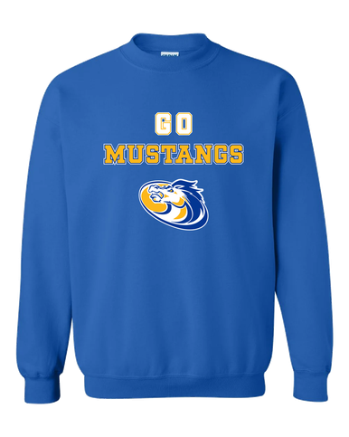 Sahuarita Mustangs Go Team Men's Sweatshirt