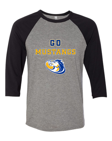 Sahuarita Mustangs Go Team Women's Baseball T-Shirt