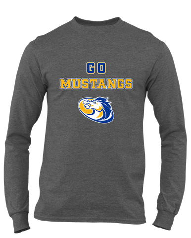 Sahuarita Mustangs Go Team Men's Premium LS T-Shirt