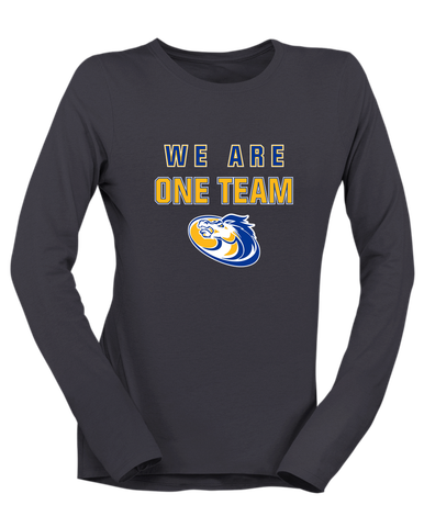 Sahuarita Mustangs We Are One Team Women's LS T-Shirt