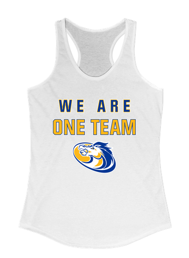 Sahuarita Mustangs We Are One Team Women's Tank Top