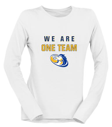 Sahuarita Mustangs We Are One Team Women's Premium LS T-Shirt