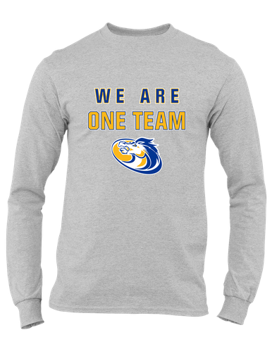 Sahuarita Mustangs We Are One Team Men's Premium LS T-Shirt