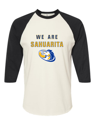 Sahuarita Mustangs We Are Men's Baseball T-Shirt