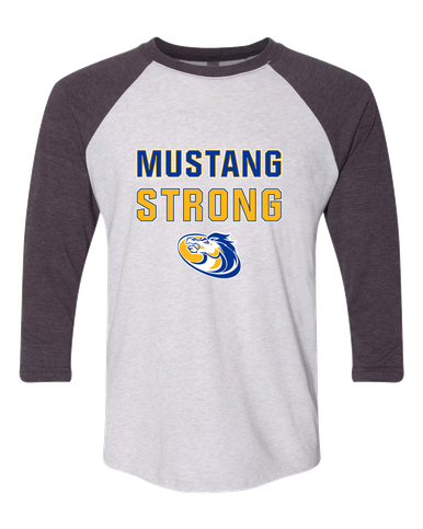 Sahuarita Mustangs Strong #2 Men's Baseball T-Shirt