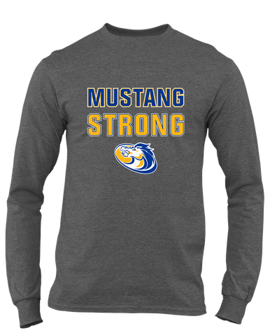 Sahuarita Mustangs Strong #2 Men's Premium LS T-Shirt