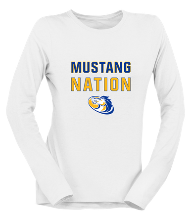 Sahuarita Mustangs Nation #2 Women's Premium LS T-Shirt