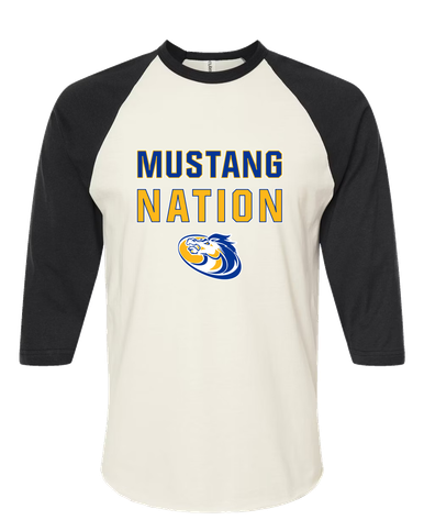 Sahuarita Mustangs Nation #2 Women's Baseball T-Shirt