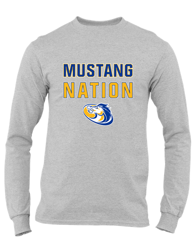 Sahuarita Mustangs Nation #2 Men's Premium LS T-Shirt