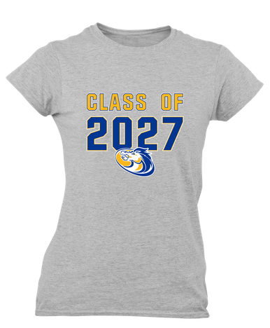 Sahuarita Mustangs Class of 2027 Women's Premium SS T-Shirt