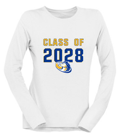 Sahuarita Mustangs Class of 2028 Women's LS T-Shirt