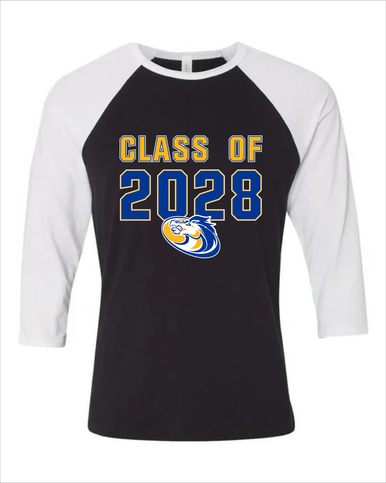 Sahuarita Mustangs Class of 2028 Men's Baseball T-Shirt
