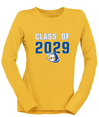 Sahuarita Mustangs Class of 2029 Women's LS T-Shirt