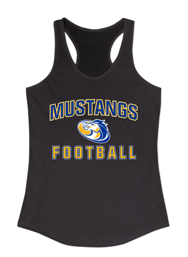 Sahuarita Mustangs Football #1 Women's Tank Top