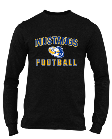 Sahuarita Mustangs Football #1 Men's LS T-Shirt