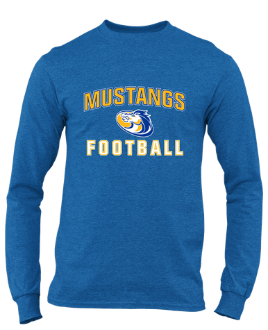 Sahuarita Mustangs Football #1 Men's Premium LS T-Shirt